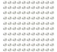 100Pcs Brooch Pins Trays,Flat Round Brooch Pins.Metal Brooch Trays Base Blank Brooch Tray for DIY 25mm