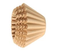 100PCS Brown Coffee for Home Brewing Practical Filter Sheets Unbleached Coffee Filter Paper