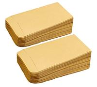 100Pcs Brown Kraft Paper Mini Envelopes - Money, Coin, Seed, Bead or Stamp Envelopes (10x6cm/3.9x2.4inch)