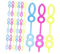 100Pcs Bubble Maker Wands Creative Bubble Blower Sticks for Teens Fun Outdoor Bubble Wand Tool Safe Random Color for Joyful Playtime