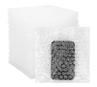 100Pcs Bubble Out Bags Pouches 6"x 6" Bubble Pouches Cushioning Packaging Bags, Double Walled Cushioning Bags Thickening Shockproof Foam Bags for Moving, Shipping, and Storage