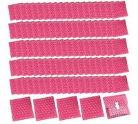 100Pcs Bubble Pouches 3.9x4.1" Heart Shaped Bubble Bags for Packing, Waterproof Plastic Shipping Pouches for Mailer Packing Transporting