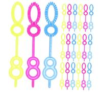 100Pcs Bubble Wand Tool Fun Bubble Maker for Ergonomic Design for Easy Grasp for and Activities Random Color