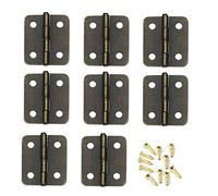100pcs Butt Hinges Durable Premium Stainless Steel Hinges for Jewel Case Cupboard Cabinet Home Furniture Hardware Door Folding Butt Hinge