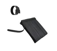 100PCS Cable Ties Reusable - 150x12 mm, Black Hook and Loop Nylon Cable Tidy - Ideal for Headphones, Phones, Electronics Under Desk Cable Management Straps