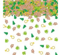 100pcs Camp Bachelorette Confetti, Camp Bach Table Confetti, Glamping Weekend Scatters, Camping Bridal Shower Party Table Decoration