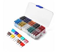 100pcs Car Blade Fuses Assortment Kit, Automotive Replacement Fuses - Standard Blade Fuses for Car Boat Truck SUV Automotive (2A, 3A, 5A, 7.5A, 10A, 15A, 20A, 25A, 30A, 35A)