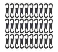 100pcs Car Seat Hooks Plastic Hooks for Seat Covers and Snow Covers