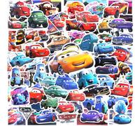 100PCS Car Stickers, Colorful Racing Car Stickers for Kids Teens Adult, Vinyl Waterproof Cartoon Stickers Anime Decals Cool Trendy Decals for Guitar Laptop Water Bottles Scrapbook Skateboard