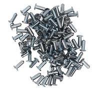 100Pcs Carbide Tire Studs, Snow Spikes for Auto Truck Forklift Off Road Vehicle, Non Slip Universal Screw - In Tire Studs with Hard Alloy Core for Winter Driving Safety