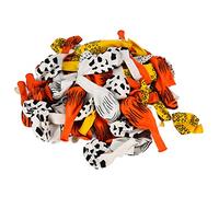 100Pcs Cartoon Colorful Printing Balloons Kit, Latex Party Decorations for Wedding Birthday - Durable Natural Material, Easy to Inflate, Reusable for Various Events