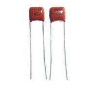 100pcs CBB capacitor 223 100V 223J 0.022uF 22nF P5 CL21x Metallized Polypropylene Film Capacitor