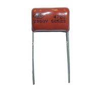 100pcs CBB capacitor 472 2000V 472J 2KV 4700pF 4.7nF P15 CBB81 Metallized Polypropylene Film Capacitor EKFBQBGW