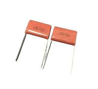 100pcs CBB capacitor 475 100V 475K 4.7uF 4700nF P22 CL21 Metallized Polypropylene Film Capacitor AUOQKQUT