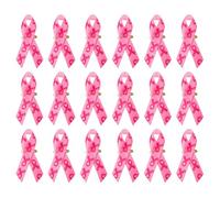 100pcs Charity Heart and Peace Emblems Pins for Awareness, A