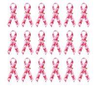 100pcs Charity Heart and Peace Emblems Pins for Awareness, J