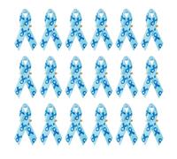 100pcs Charity Heart and Peace Emblems Pins for Awareness, L