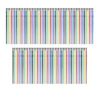 100Pcs Childrens Paint Brushes in Various Sizes Great for and Artistic Learning Paintbrush Oil Painting Brush