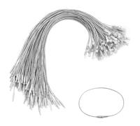 100PCS Christmas Ornament Hangers - Precut Snap Fastener Loops for Tree Decorations | Strong Ribbon Hooks for Baubles, Gift Tags & Festive Decor