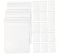 100Pcs Clear Jewelry Pouch Storage Bags for Necklaces Rings Pearls Items Scratch Resistant for Organizing Jewelry and Accessories
