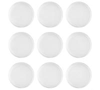 100Pcs Clear Plastic Coin Holders Capsules for 34mm Round Coins with Moisture Resistant Thickened Seals and Oxidation Protection for Collector Storage