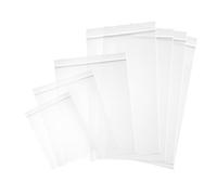 (100PCS) Clear Plastic Storage Bags, Self-Sealing Resealable Bags for Organization, Multi-Size Small Items Storage, Jewelry Crafts (5.1 * 3.5inch)