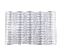 100PCS Clear Round Coin Cases for 32mm Coins Tokens Badges PS Capsule Format Plastic Lightweight for Retail or Personal Organization