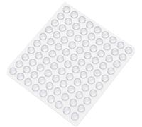 100PCS Clear Self-Adhesive Silicone Bumper Pads - Soft Close Door Buffers, Anti-Slam Cabinet Stoppers, Furniture Protectors & Coasters