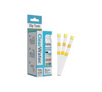 100pcs Clearwater Dip Test Strips Hot Tub Spa Swimming Pool Water Ph Alkaline Chlorine