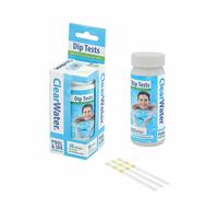 100pcs Clearwater Dip Test Strips Hot Tub Spa Swimming Pool Water Ph Alkaline Chlorine