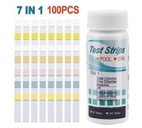 100pcs Clearwater Test Strips for Hot Tub Spa Swimming Pool Water pH Alkaline Chlorine