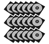 100pcs CM Target Shooting Sheets for Exercises Foldable Black Paper | Precision Marker Sheets, Hit Position Visibility, Lightweight Pack for Outdoor Trips and Target Practice