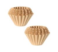 100PCS Coffee Filter Papers, Brown Disposable Paper Coffee Filters Heat-Resistant for Home, Office, Cafe, Restaurant