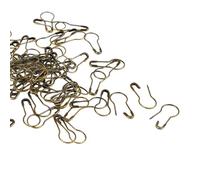 100Pcs Colorful Metal Clips Gourd Shape Pin Metal Crochet Locking Stitching Marker For Knitting Craft Needle Clip Accessories