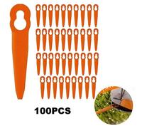 100Pcs Compatible with STIHL Polycut 2-2 ABS Cutting Blades Lawn Mower Replacement Parts
