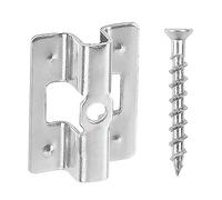 100PCS Composite Decking Clips with Screws,Stainless Steel Decking Clips WPC Clips Stainless Steel Decking Clips 6-9 mm WPC Decorative Fixing Fastener for Wood Floor Closure (9mm)