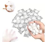 100PCS Compressed Towel Tablets Large - Mini Compressed Towel, Portable Reusable Disposable FaceTowel, For Travel, Camping, Hiking, Sport (50Pcs)