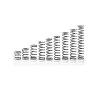 100pcs Compression Spring Small Springs for Shop and Home Repair, Small Return Spring 10mm/15mm/20mm/25mm/30mm Length, Release Compressed Spring 4mm/5mm/6mm OD ( Color : 100pcs , Size : 0.4mm*5mm*25mm
