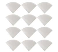 100pcs Cone Coffee Filters Disposable Paper White Tear Resistant