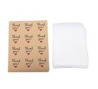 100PCS Cookie Bags Reusable Self Adhesive Multifunctional Cookie Packaging Bags with 120PCS Stickers for Baking