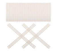 100pcs Coreless Cotton Paper Candle Wicks for Beeswax, Braided