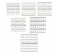 100pcs Curved Safety Pins - 50mm with Rust-Resistant Steel Quilting Basting Pins for Sewing, Crafting and DIY Fabric