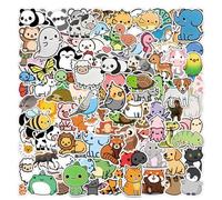 100Pcs Cute Animal Stickers Waterproof Pokemon Sticker Aesthetic Sticker Pack for Art Crafts Bottles Vinyl Hydroflask Skateboard Phone Laptop Stickers Bumper