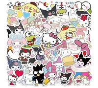 100pcs Cute Anime Stickers Cute Kuromi Sanrio Stickers, Waterproof Vinyl Kawaii Decals for Water Bottle Computer Car Bike Luggage Phone