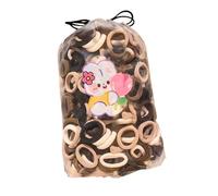 100pcs Cute Elastic Hair Rubber Bands for Girls Children, Colorful Hair Ties Sweet Hair Rope Scrunchies Hair Accessories(Style8)