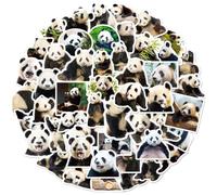 100Pcs Cute Panda Stickers, Waterproof Panda Stickers for Kids and Teens, Cat Anime Stickers, DIY Decorations for Laptop Water Bottles