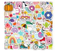 100Pcs Cute Stickers, Waterproof Kawaii Sticker,Scrapbook Vinyl Sticker | stickers for scrapbooking,water bottle squishmallow pokemon stickers,Waterproof Cartoon Sticker for Laptop, Skateboard