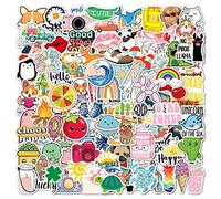 100PCS Cute Vinyl Stickers Waterproof Sticker for Kids,Teens, Adults,Party Gifts Laptop Scrapbooking Skateboard Journaling Phone Suitcase Water Bottle and car etc, Stickers Aesthetic (Style-2)