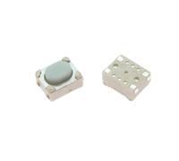 100PCS DC12V 50mA Button Tact Switch SMD 4Pin 3X4X2.5MM White Tactile Tact Push Button Switch Momentary 3 * 4 * 2.5mm IDGTTLDF(Bags-01)