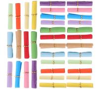 100pcs Decorative Mini Paper Scrolls for Friends Blank Notes